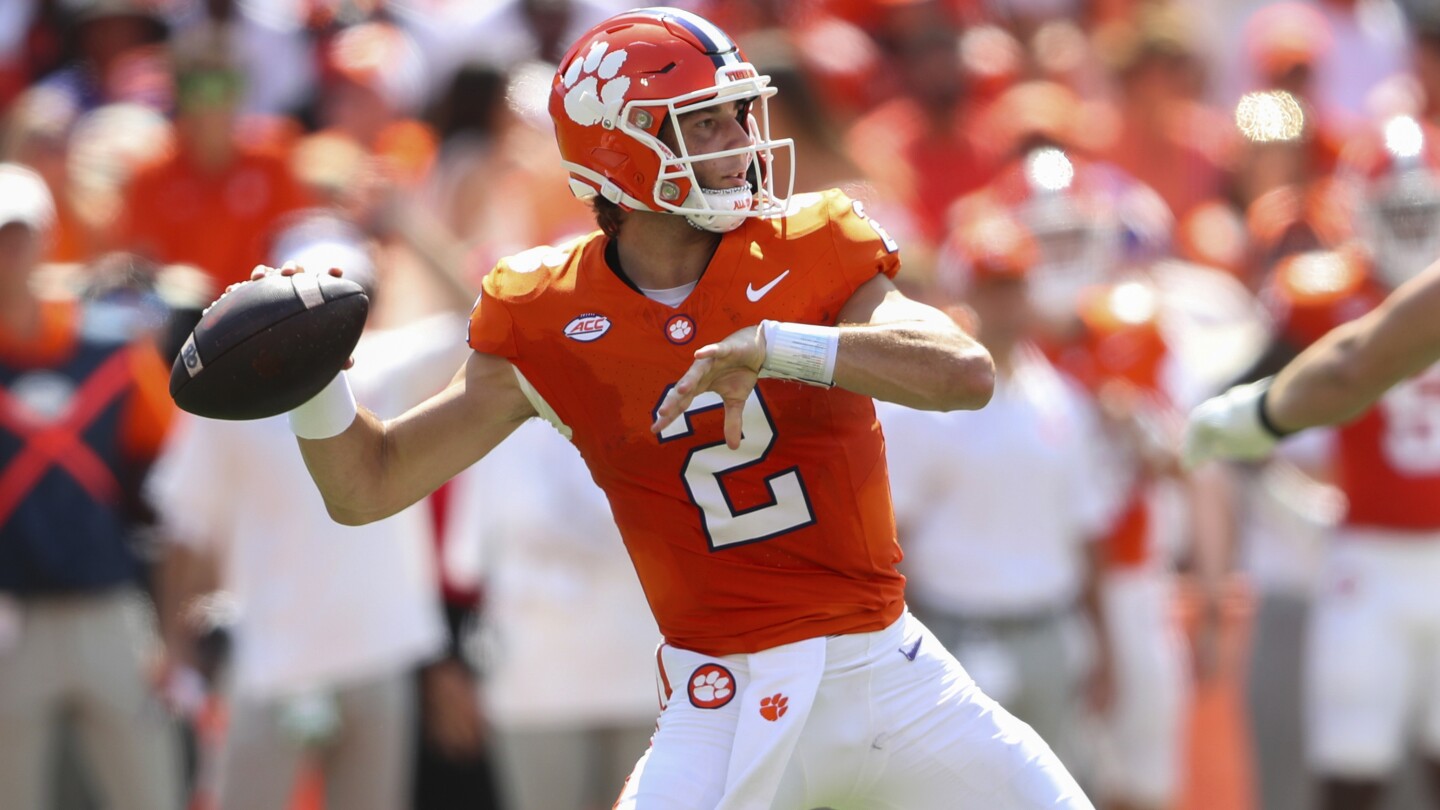 Clemson away jersey 2025